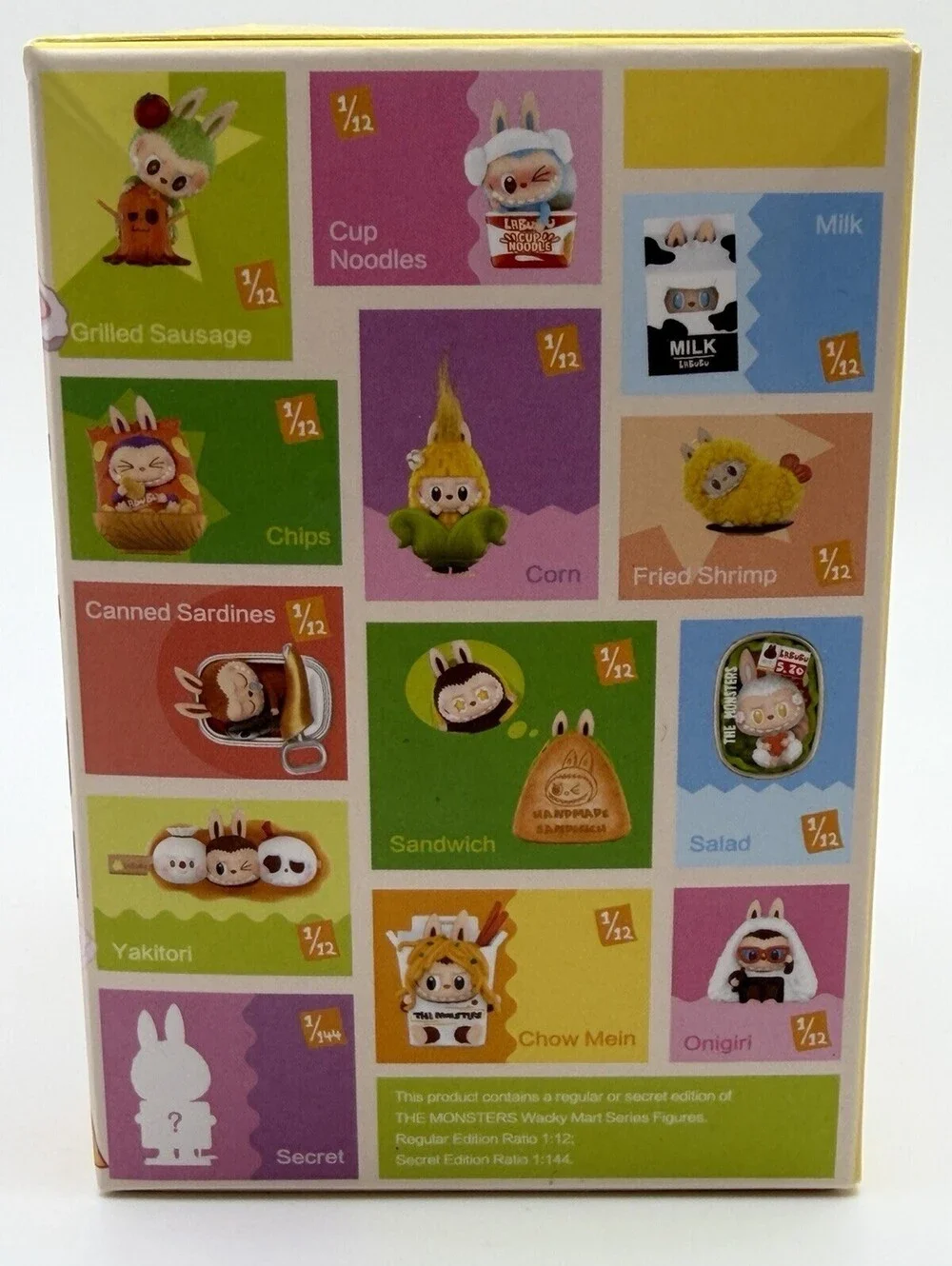 POP MART Labubu The Monsters Wacky Mart Series Figure Blind Box Sealed